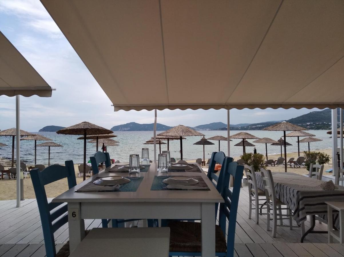 Porto Palio Beach Hotel Palaiontsiflikion Luaran gambar