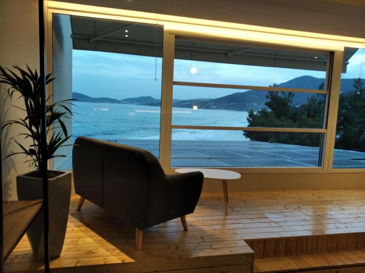 Porto Palio Beach Hotel Palaiontsiflikion Luaran gambar