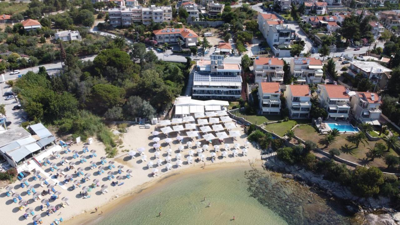 Porto Palio Beach Hotel Palaiontsiflikion Luaran gambar