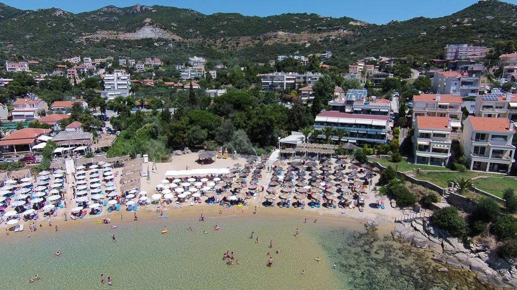 Porto Palio Beach Hotel Palaiontsiflikion Luaran gambar