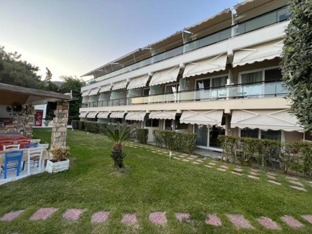 Porto Palio Beach Hotel Palaiontsiflikion Luaran gambar