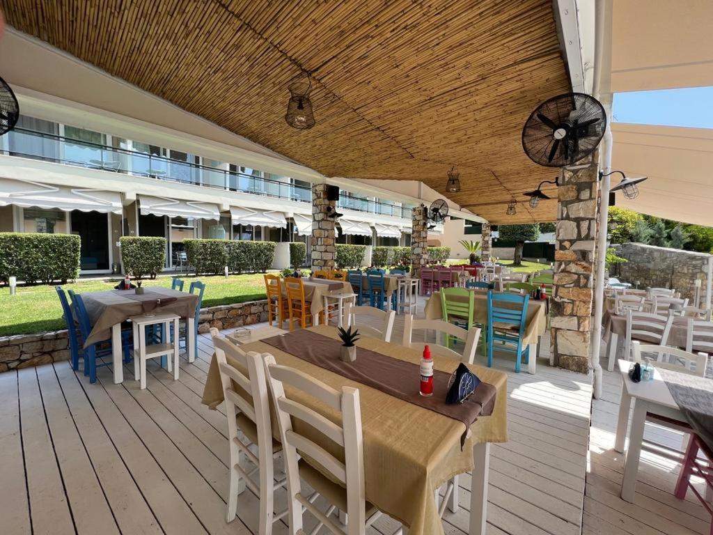 Porto Palio Beach Hotel Palaiontsiflikion Luaran gambar