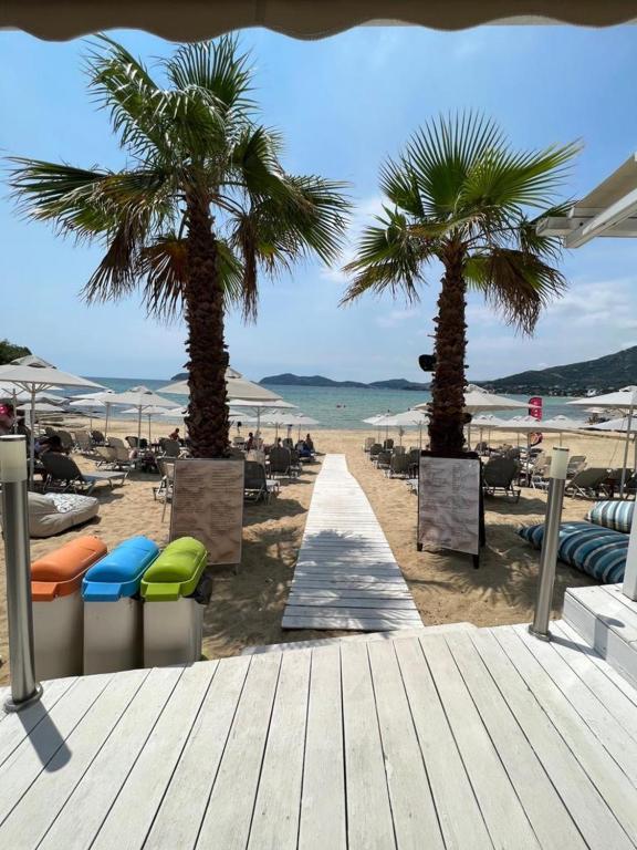 Porto Palio Beach Hotel Palaiontsiflikion Luaran gambar