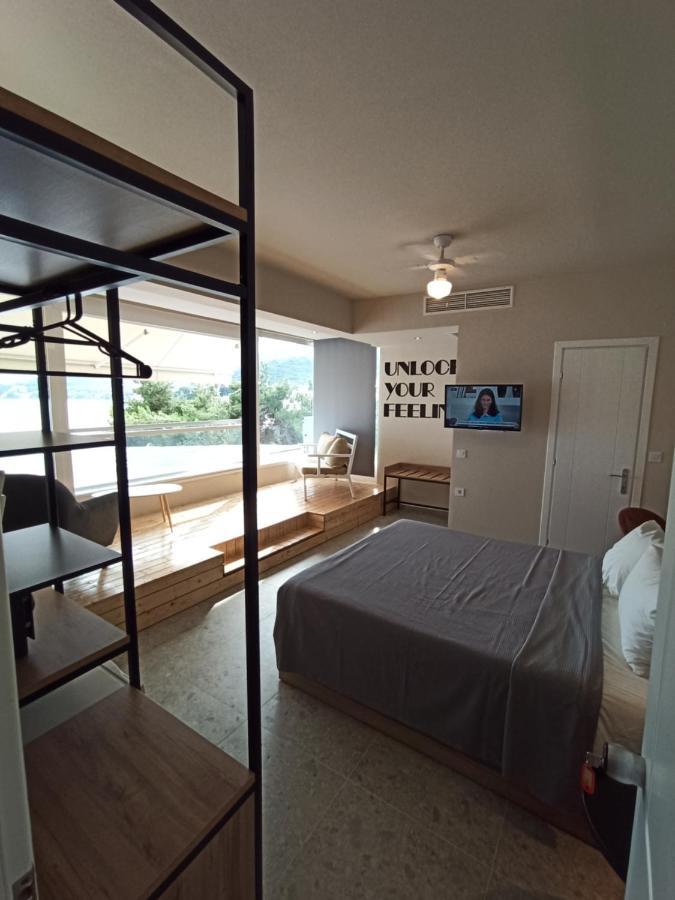 Porto Palio Beach Hotel Palaiontsiflikion Luaran gambar