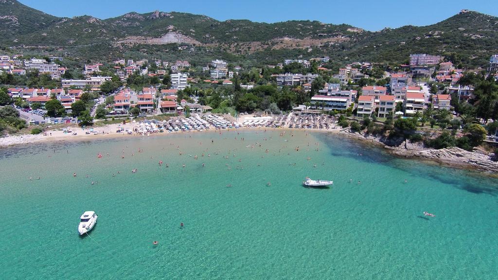 Porto Palio Beach Hotel Palaiontsiflikion Luaran gambar