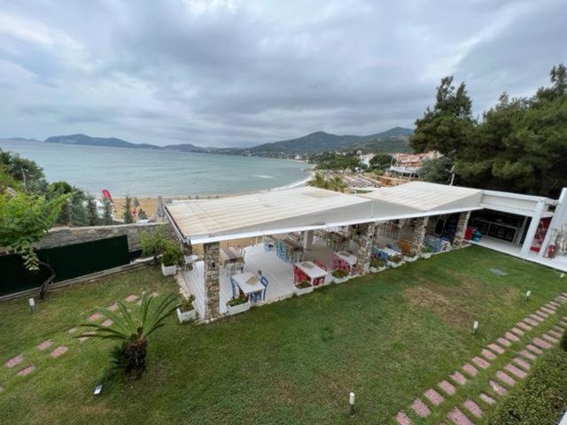 Porto Palio Beach Hotel Palaiontsiflikion Luaran gambar
