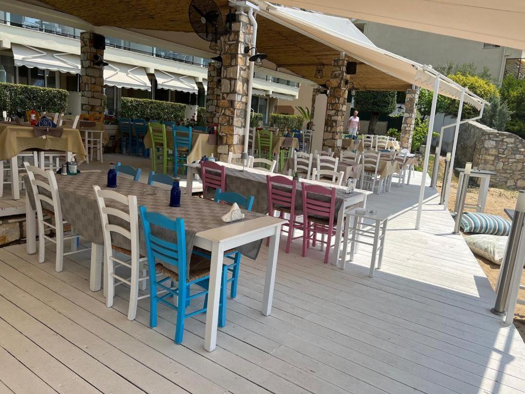 Porto Palio Beach Hotel Palaiontsiflikion Luaran gambar