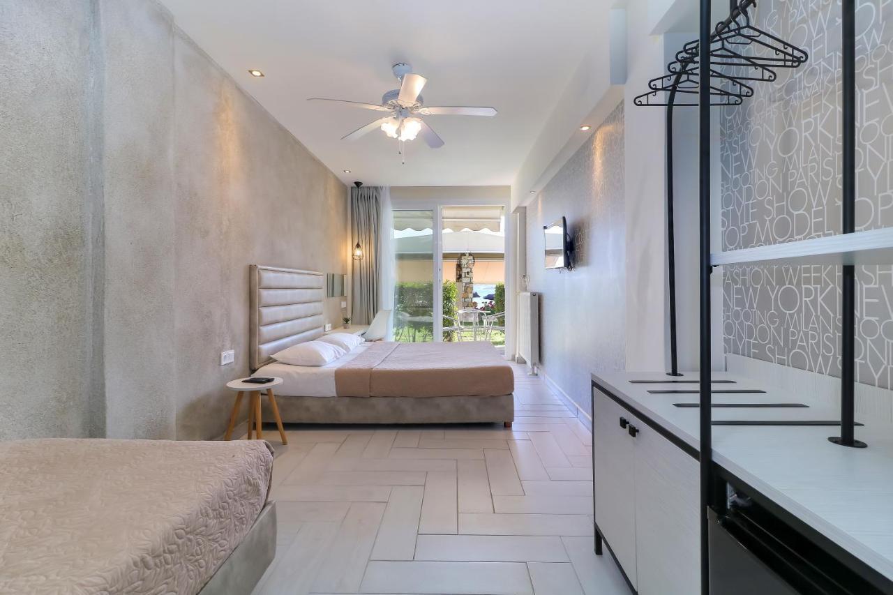Porto Palio Beach Hotel Palaiontsiflikion Luaran gambar