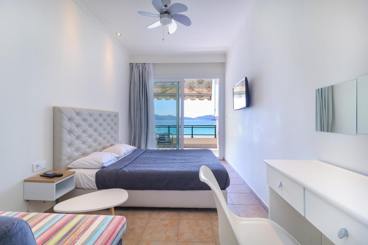 Porto Palio Beach Hotel Palaiontsiflikion Luaran gambar