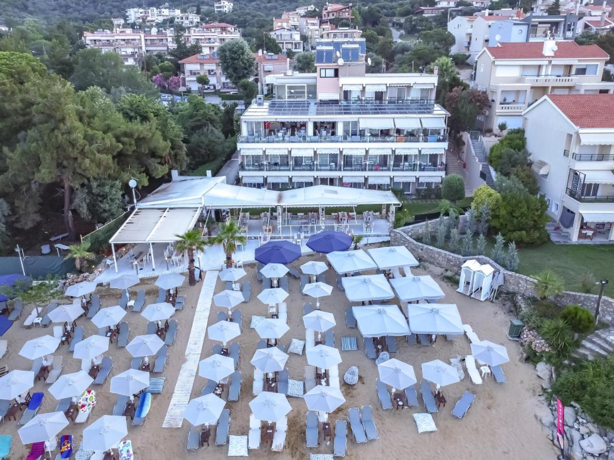 Porto Palio Beach Hotel Palaiontsiflikion Luaran gambar