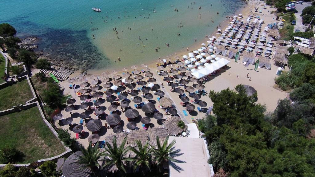 Porto Palio Beach Hotel Palaiontsiflikion Luaran gambar