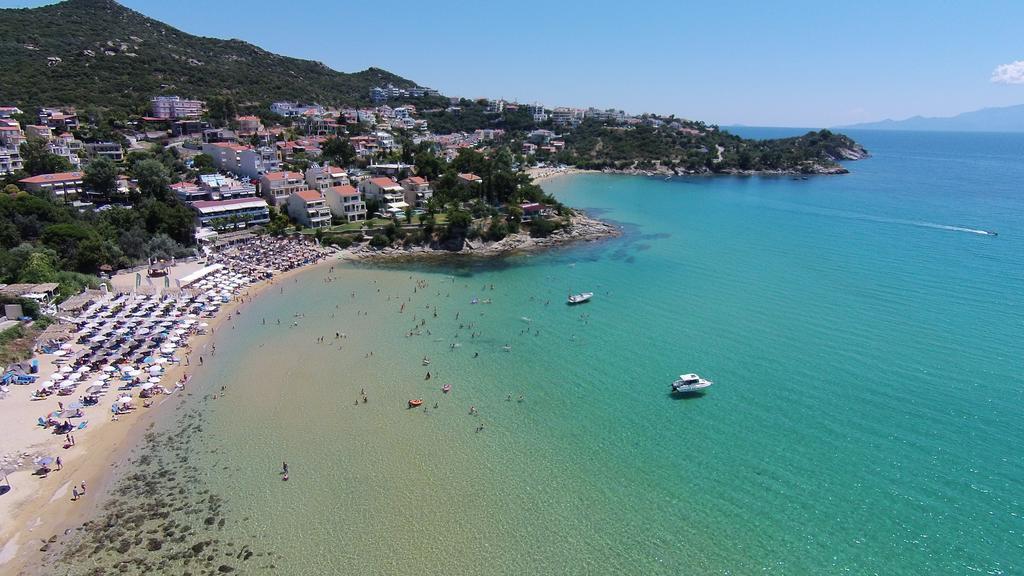 Porto Palio Beach Hotel Palaiontsiflikion Luaran gambar