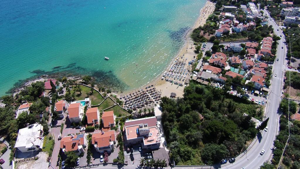 Porto Palio Beach Hotel Palaiontsiflikion Luaran gambar