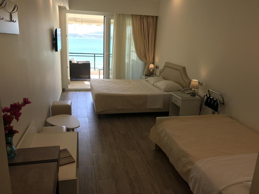 Porto Palio Beach Hotel Palaiontsiflikion Luaran gambar